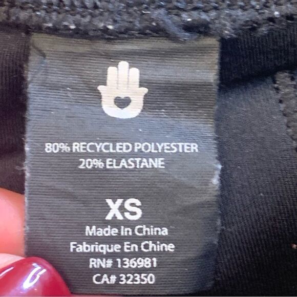 Spiritual Gangster Intent Biker Shorts Short Hearts Rainbow Size XS - Picture 8 of 11